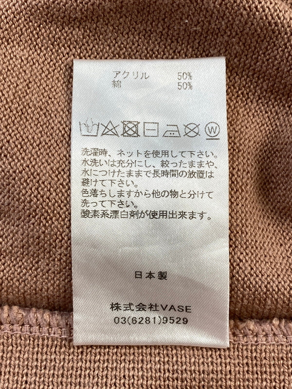 【中古品】【メンズ】 DIASPORA SKATEBOARDS DEW KNIT POLO 22SS 22SS-DSP-CS01 ディアスポラスケートボーズ ニットポロ 半袖シャツ トップス 142-231009-me-05-min サイズ：L カラー：ピンク系 万代Net店