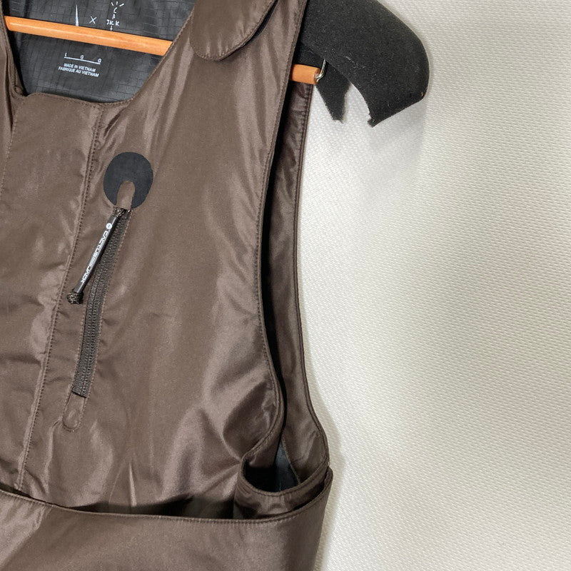 【中古品】【メンズ】  NIKE×TRAVIS SCOTT×CACTUS CORP ナイキ トラビススコット カクタス コープ AS M NRG BH VEST VELVET 21AW ナイロン ベスト トップス 古着 142-250618-mh-06-fuz サイズ：L カラー：ブラウン 万代Net店