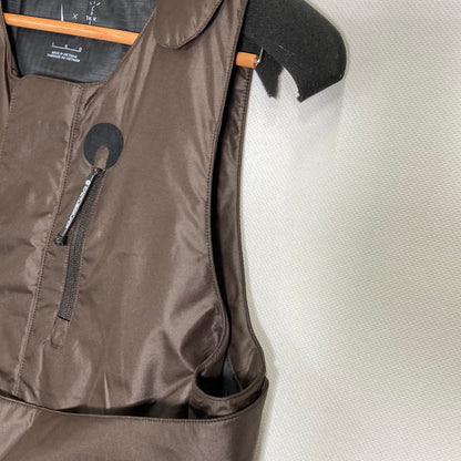 【中古品】【メンズ】  NIKE×TRAVIS SCOTT×CACTUS CORP ナイキ トラビススコット カクタス コープ AS M NRG BH VEST VELVET 21AW ナイロン ベスト トップス 古着 142-250618-mh-06-fuz サイズ：L カラー：ブラウン 万代Net店