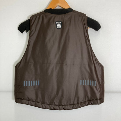 【中古品】【メンズ】  NIKE×TRAVIS SCOTT×CACTUS CORP ナイキ トラビススコット カクタス コープ AS M NRG BH VEST VELVET 21AW ナイロン ベスト トップス 古着 142-250618-mh-06-fuz サイズ：L カラー：ブラウン 万代Net店