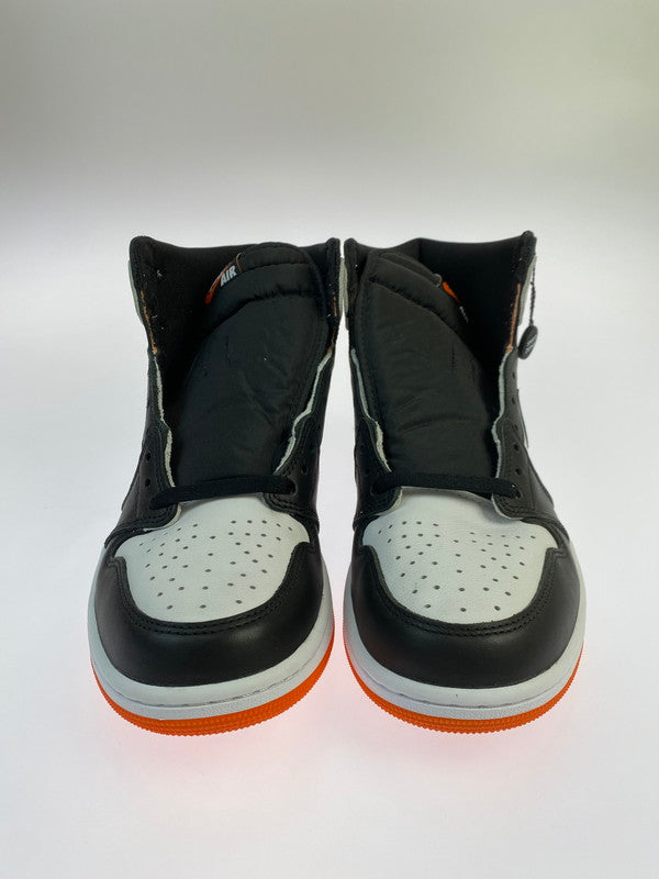 【中古美品】【メンズ】 NIKE ナイキ AIR JORDAN 1 RETRO HIGH OG 555088-180 エアージョーダン1 ハイ スニーカー 靴 160-250424-jt-08-min サイズ：US 10.5 28.5cm カラー： WHITE/BLACK-ELECTRO ORANGE 万代Net店