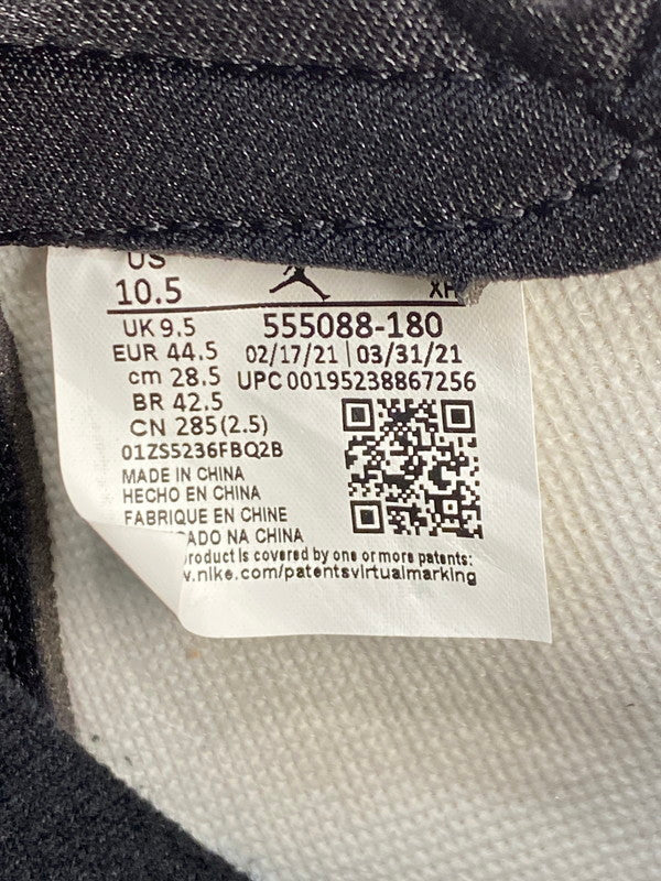 【中古美品】【メンズ】 NIKE ナイキ AIR JORDAN 1 RETRO HIGH OG 555088-180 エアージョーダン1 ハイ スニーカー 靴 160-250424-jt-08-min サイズ：US 10.5 28.5cm カラー： WHITE/BLACK-ELECTRO ORANGE 万代Net店