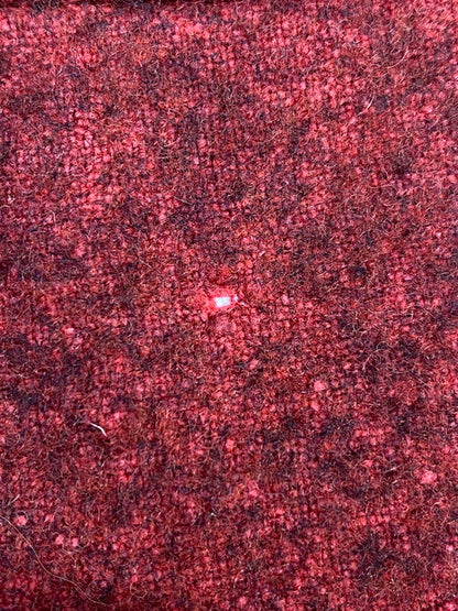 【現状渡し品】【レディース】 USED メタル釦カバーオールフランネルシャツ 長袖シャツ トップス 170-250103-me-14-min カラー：レッド 万代Net店