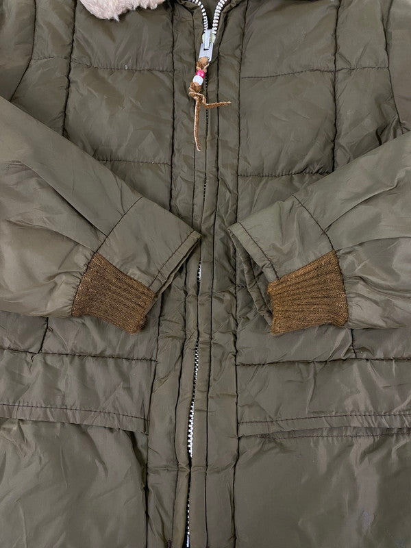 【中古品】【レディース】 TEMPCO テンプコ USA製 GOOSE DOWN JACKET グーズダウンジャケット アウター 169-240901-em-5-min サイズ：M カラー：ブラウン系 万代Net店