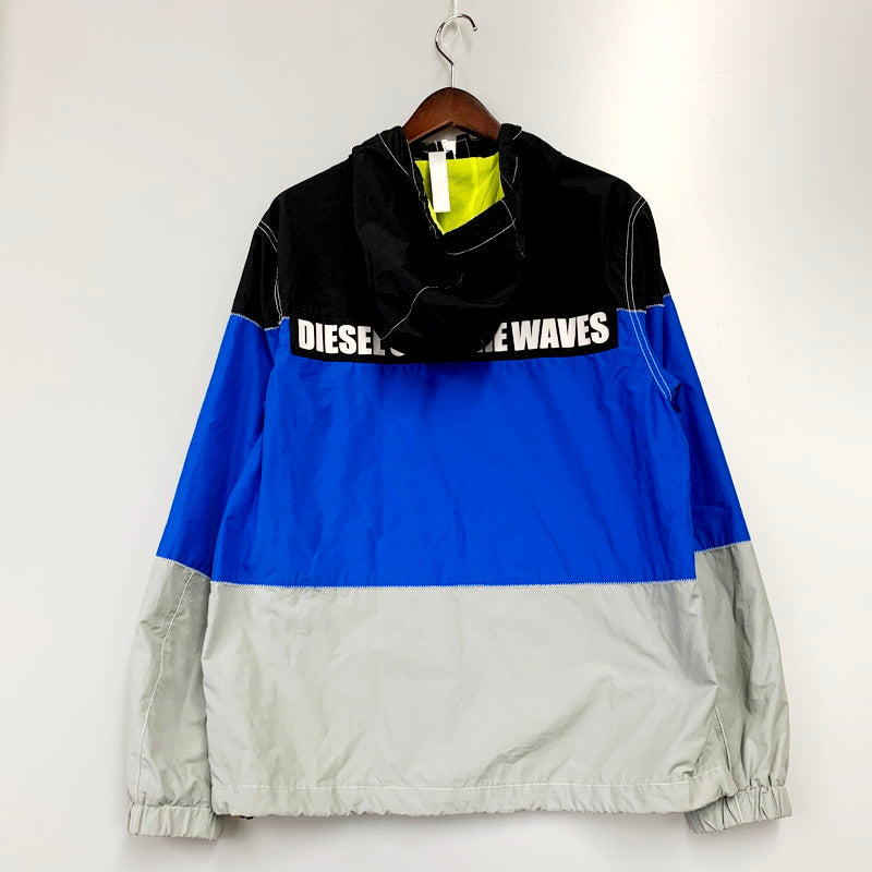 【中古品】【メンズ】 DIESEL ディーゼル ONLY THE WAVES BEACHWEAR ナイロンジャケット アウター 141-240701-ay-01-izu サイズ：S カラー：マルチカラー 万代Net店