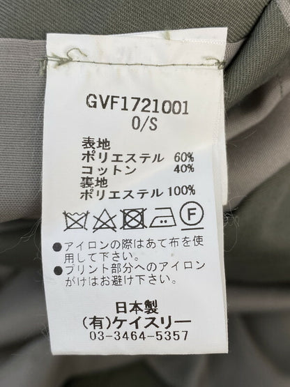 【中古品】【レディース】 G.V.G.V. ジーヴィジーヴィ SOUTIEN COLLAR COAT ステンカラーコート ライトアウター 169-230419-yn-02-min サイズ：0/S カラー：オリーブ系 万代Net店