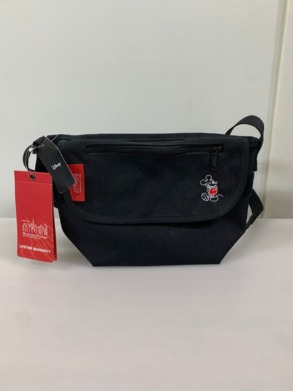 【中古美品】【メンズ/レディース】 Manhattan Portage マンハッタンポーテージ ミッキー ショルダーバッグ 鞄 188-250112-AS-1-min カラー：ブラック 万代Net店