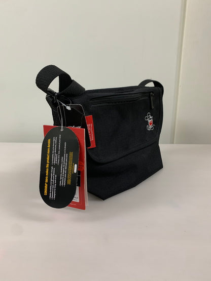 【中古美品】【メンズ/レディース】 Manhattan Portage マンハッタンポーテージ ミッキー ショルダーバッグ 鞄 188-250112-AS-1-min カラー：ブラック 万代Net店