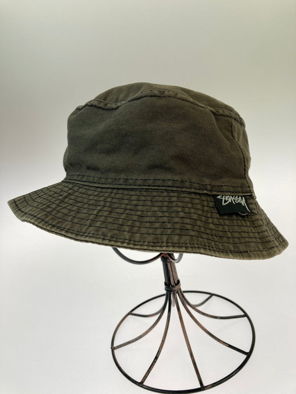 【中古品】【レディース】 STUSSY ステューシー OLD STUSSY オールド ステューシー 80S SS LINK CRUSHER HAT クラッシャーハット レディース 帽子 185-250119-em-04-min カラー：グレー系 万代Net店