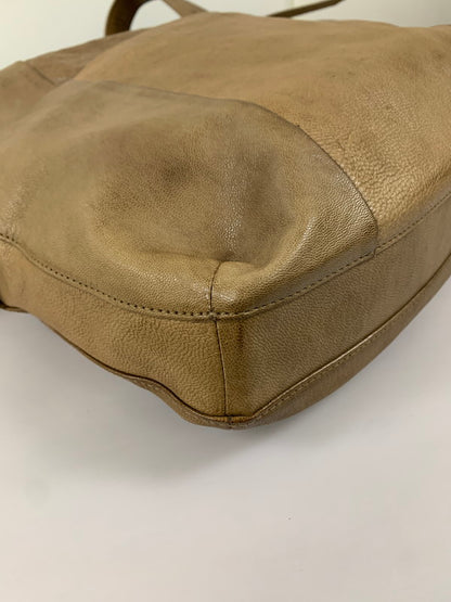 【中古品】【メンズ/レディース】 genten ゲンテン レザーショルダーバッグ 鞄 188-250111-AS-3-min カラー：ブラウン系 万代Net店