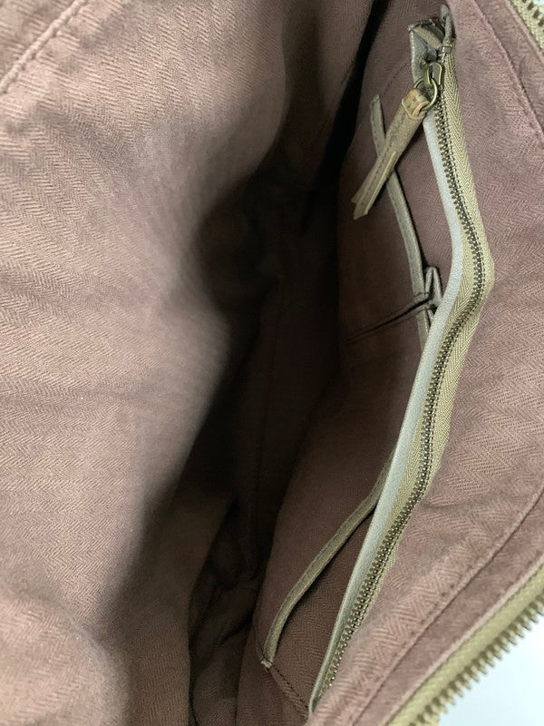 【中古品】【メンズ/レディース】 genten ゲンテン レザーショルダーバッグ 鞄 188-250111-AS-3-min カラー：ブラウン系 万代Net店