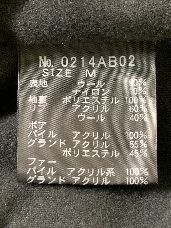 【現状渡し品】【メンズ】 HYSTERIC GLAMOUR ヒステリックグラマー 0214AB02 N-2B WOOL ウールジャケット アウター 140-251122-AS-11-min サイズ：M カラー：ネイビー 万代Net店