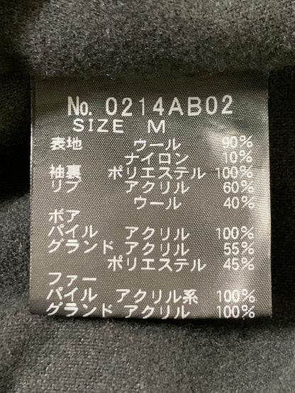 【現状渡し品】【メンズ】 HYSTERIC GLAMOUR ヒステリックグラマー 0214AB02 N-2B WOOL ウールジャケット アウター 140-251122-AS-11-min サイズ：M カラー：ネイビー 万代Net店