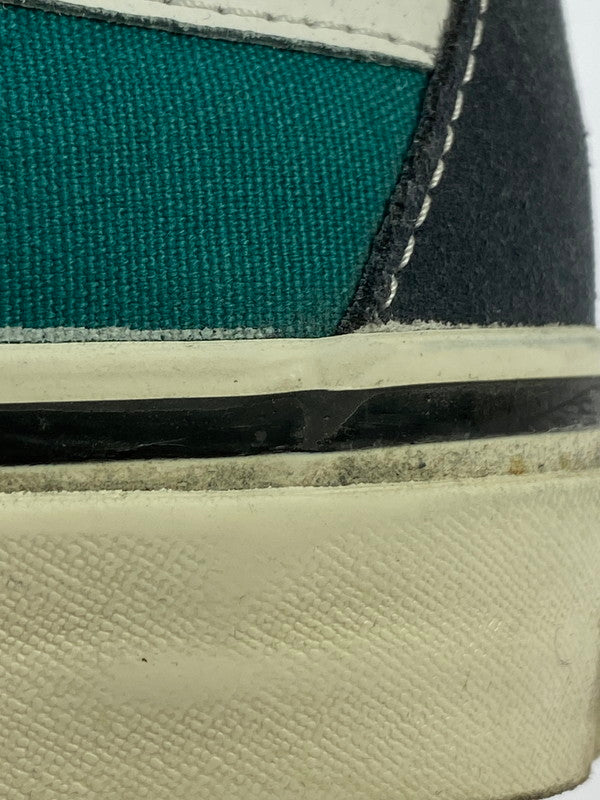【現状渡し品】【レディース】 VANS バンズ アナハイム工場製 SK8-HI STYLE38 シューズ 靴 スニーカー 166-241124-em-03-min サイズ：23.5cm カラー：グリーン 万代Net店