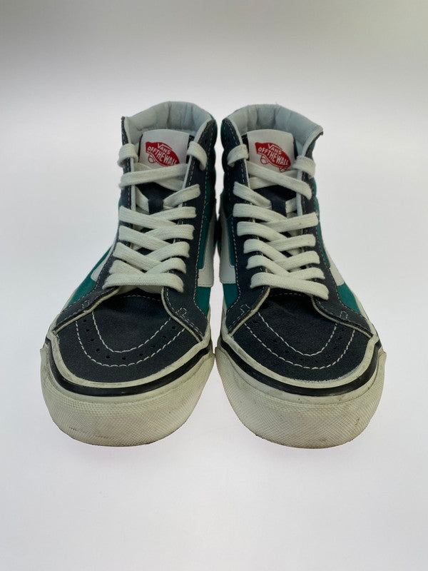 【現状渡し品】【レディース】 VANS バンズ アナハイム工場製 SK8-HI STYLE38 シューズ 靴 スニーカー 166-241124-em-03-min サイズ：23.5cm カラー：グリーン 万代Net店