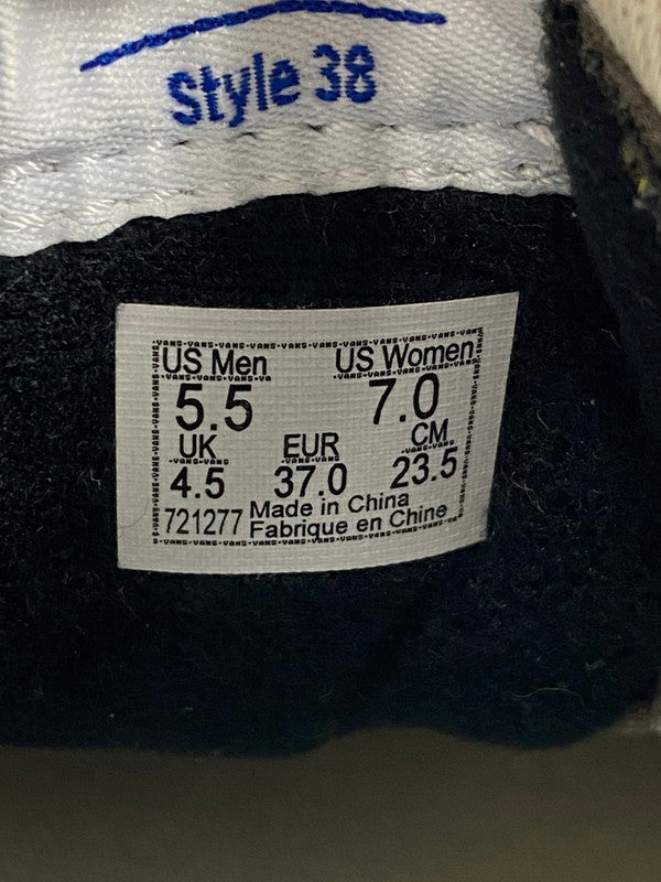【現状渡し品】【レディース】 VANS バンズ アナハイム工場製 SK8-HI STYLE38 シューズ 靴 スニーカー 166-241124-em-03-min サイズ：23.5cm カラー：グリーン 万代Net店
