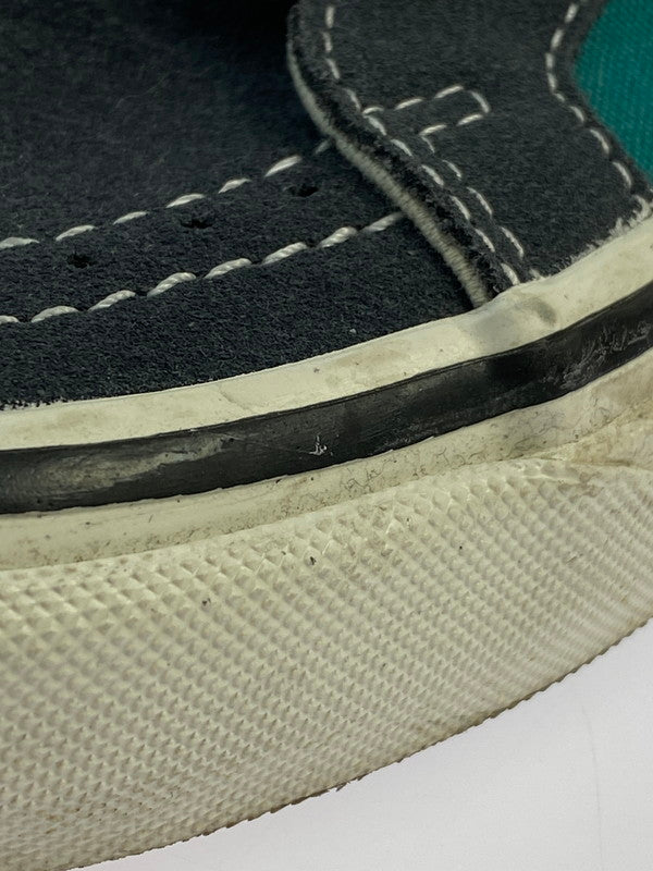 【現状渡し品】【レディース】 VANS バンズ アナハイム工場製 SK8-HI STYLE38 シューズ 靴 スニーカー 166-241124-em-03-min サイズ：23.5cm カラー：グリーン 万代Net店