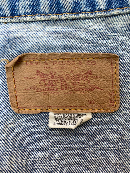 【現状渡し品】【メンズ】 Levi's リーバイス 70505 刻印2 BIG E 60-70S CUTOFF REMAKE DENIM TRUCKER JACKET リメイクデニムトラッカージャケット 146-251220-zi-11-min サイズ：不明 カラー：インディゴ 万代Net店