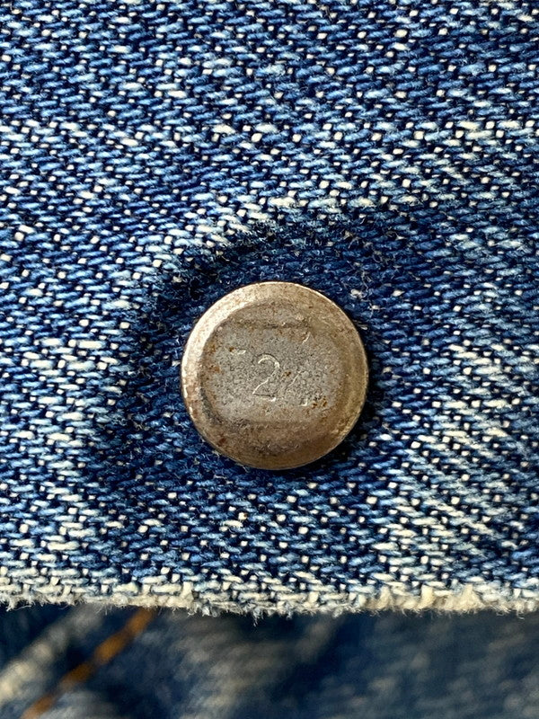 【現状渡し品】【メンズ】 Levi's リーバイス 70505 刻印2 BIG E 60-70S CUTOFF REMAKE DENIM TRUCKER JACKET リメイクデニムトラッカージャケット 146-251220-zi-11-min サイズ：不明 カラー：インディゴ 万代Net店