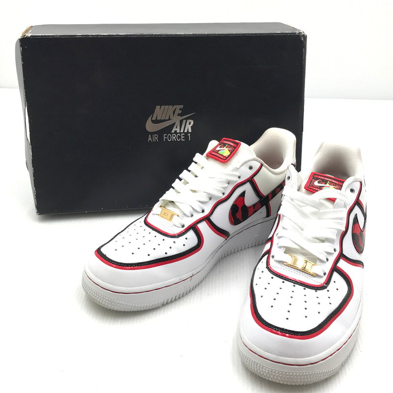 【中古品】【メンズ】 NIKE ナイキ AIR FORCE 1 LOW DENNIS RODMAN CK6686-100 エアフォース1 ロー デニス・ロッドマン スニーカー 靴 160-250928-rt-09-tag サイズ：26cm US 8 カラー：WHITE/RED 万代Net店