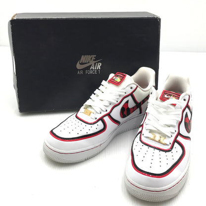 【中古品】【メンズ】 NIKE ナイキ AIR FORCE 1 LOW DENNIS RODMAN CK6686-100 エアフォース1 ロー デニス・ロッドマン スニーカー 靴 160-250928-rt-09-tag サイズ：26cm US 8 カラー：WHITE/RED 万代Net店