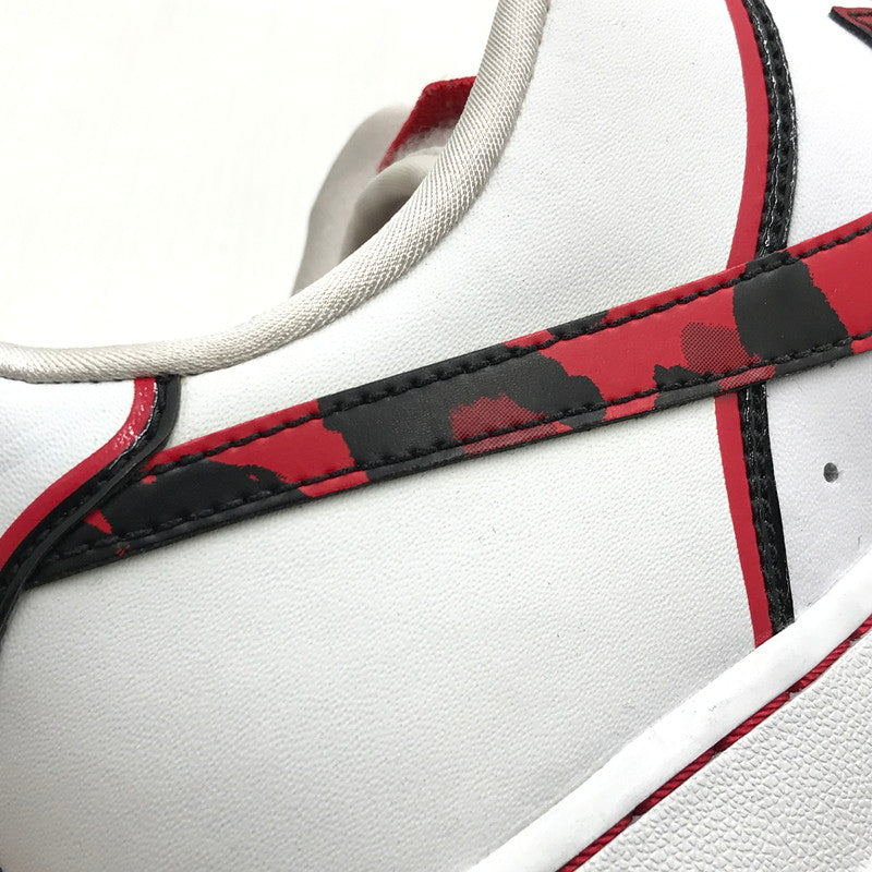 【中古品】【メンズ】 NIKE ナイキ AIR FORCE 1 LOW DENNIS RODMAN CK6686-100 エアフォース1 ロー デニス・ロッドマン スニーカー 靴 160-250928-rt-09-tag サイズ：26cm US 8 カラー：WHITE/RED 万代Net店