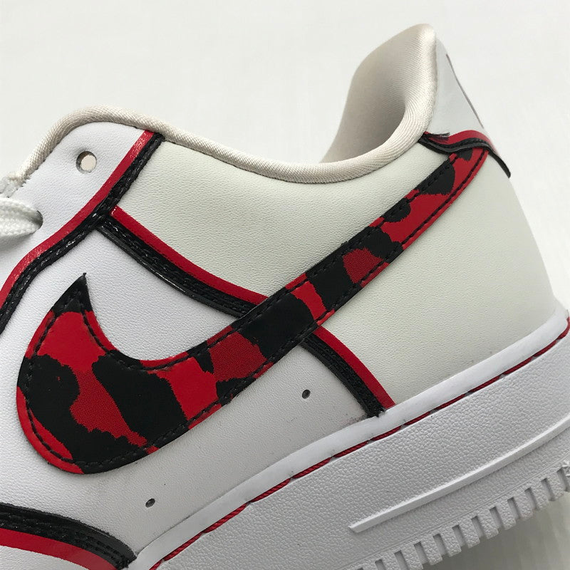 【中古品】【メンズ】 NIKE ナイキ AIR FORCE 1 LOW DENNIS RODMAN CK6686-100 エアフォース1 ロー デニス・ロッドマン スニーカー 靴 160-250928-rt-09-tag サイズ：26cm US 8 カラー：WHITE/RED 万代Net店