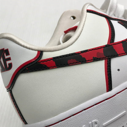 【中古品】【メンズ】 NIKE ナイキ AIR FORCE 1 LOW DENNIS RODMAN CK6686-100 エアフォース1 ロー デニス・ロッドマン スニーカー 靴 160-250928-rt-09-tag サイズ：26cm US 8 カラー：WHITE/RED 万代Net店