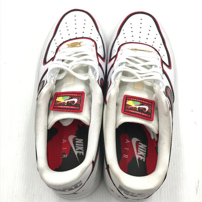 【中古品】【メンズ】 NIKE ナイキ AIR FORCE 1 LOW DENNIS RODMAN CK6686-100 エアフォース1 ロー デニス・ロッドマン スニーカー 靴 160-250928-rt-09-tag サイズ：26cm US 8 カラー：WHITE/RED 万代Net店