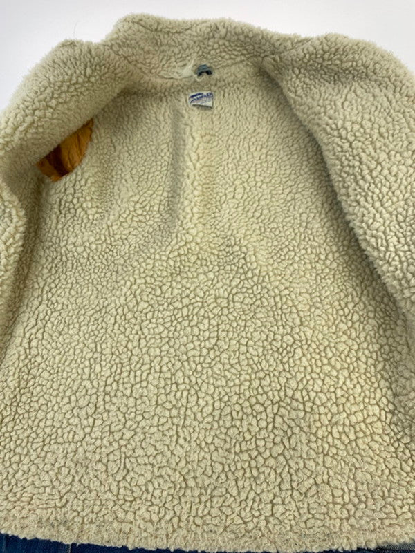 【現状渡し品】【レディース】 Wrangler ラングラー USA製 70-80S NO-FAULT BOA LINER DENIM TRUCKER JACKET ボア デニム トラッカージャケット アウター 169-250103-me-07-min カラー：インディゴ 万代Net店