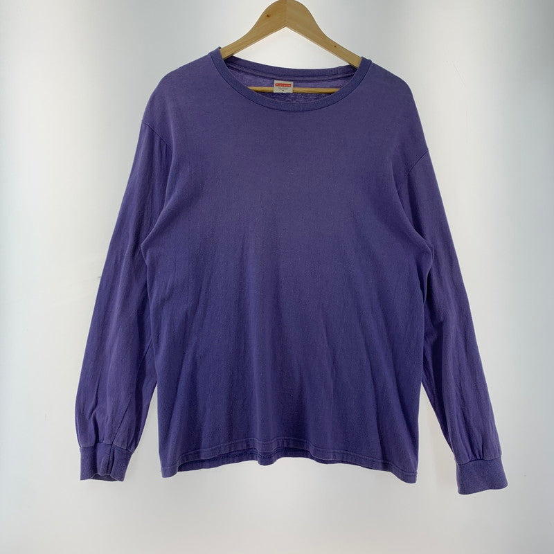 【中古品】【メンズ】 Supreme シュプリーム SUPREME BLANK L S TEE カラー パープル サイズM 149-250906-st-06-fuz サイズ：M カラー：パープル 万代Net店