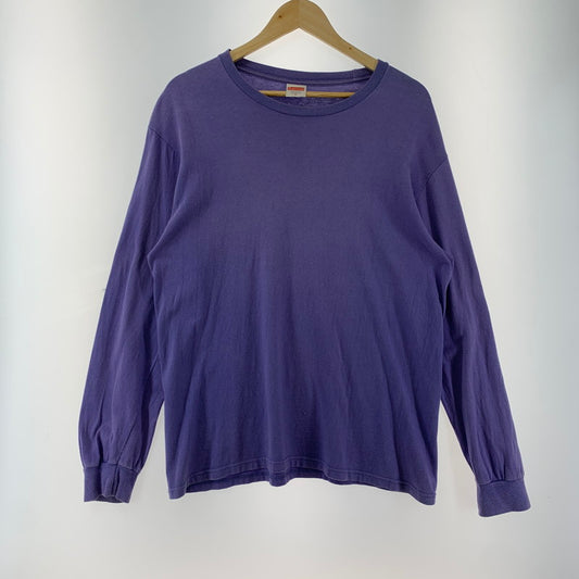 【中古品】【メンズ】 Supreme シュプリーム SUPREME BLANK L S TEE カラー パープル サイズM 149-250906-st-06-fuz サイズ：M カラー：パープル 万代Net店