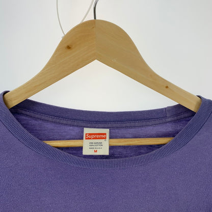 【中古品】【メンズ】 Supreme シュプリーム SUPREME BLANK L S TEE カラー パープル サイズM 149-250906-st-06-fuz サイズ：M カラー：パープル 万代Net店