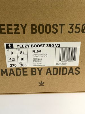 【中古品】【メンズ】  adidas YEEZY BOOST 350 V2 ZYON FZ1267 アディダス イージーブースト 350 V2 ザイオン スニーカー 靴 161-240316-ab-9-min サイズ：27cm カラー：ZYON/ZYON/ZYON 万代Net店