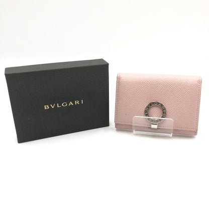 【中古品】【レディース】 BVLGARI ブルガリ BUSINSS CARD HOLDER WITH CLIP 30421 ビジネス カードホルダー ウィズ クリップ カードケース 名刺入れ 財布 服飾雑貨 181-250806-KS-32-tei カラー：light pink 万代Net店
