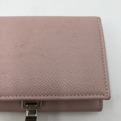【中古品】【レディース】 BVLGARI ブルガリ BUSINSS CARD HOLDER WITH CLIP 30421 ビジネス カードホルダー ウィズ クリップ カードケース 名刺入れ 財布 服飾雑貨 181-250806-KS-32-tei カラー：light pink 万代Net店