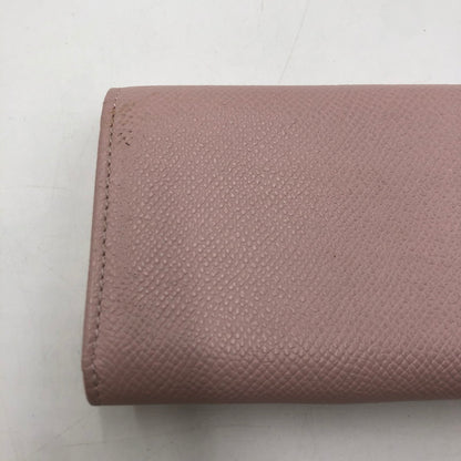 【中古品】【レディース】 BVLGARI ブルガリ BUSINSS CARD HOLDER WITH CLIP 30421 ビジネス カードホルダー ウィズ クリップ カードケース 名刺入れ 財布 服飾雑貨 181-250806-KS-32-tei カラー：light pink 万代Net店
