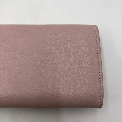 【中古品】【レディース】 BVLGARI ブルガリ BUSINSS CARD HOLDER WITH CLIP 30421 ビジネス カードホルダー ウィズ クリップ カードケース 名刺入れ 財布 服飾雑貨 181-250806-KS-32-tei カラー：light pink 万代Net店