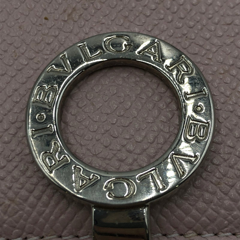 【中古品】【レディース】 BVLGARI ブルガリ BUSINSS CARD HOLDER WITH CLIP 30421 ビジネス カードホルダー ウィズ クリップ カードケース 名刺入れ 財布 服飾雑貨 181-250806-KS-32-tei カラー：light pink 万代Net店