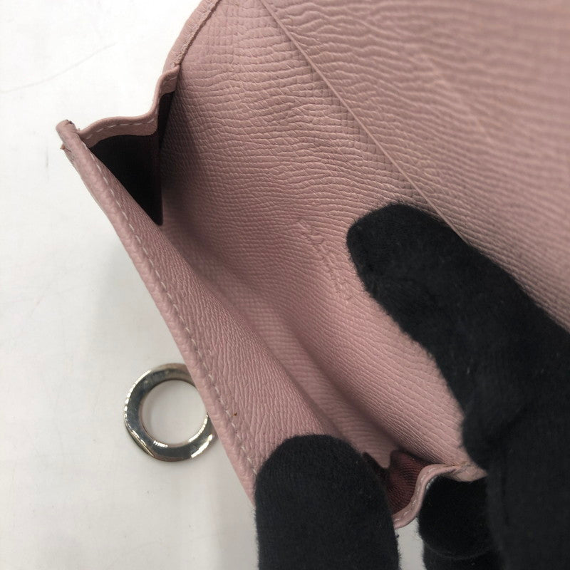 【中古品】【レディース】 BVLGARI ブルガリ BUSINSS CARD HOLDER WITH CLIP 30421 ビジネス カードホルダー ウィズ クリップ カードケース 名刺入れ 財布 服飾雑貨 181-250806-KS-32-tei カラー：light pink 万代Net店