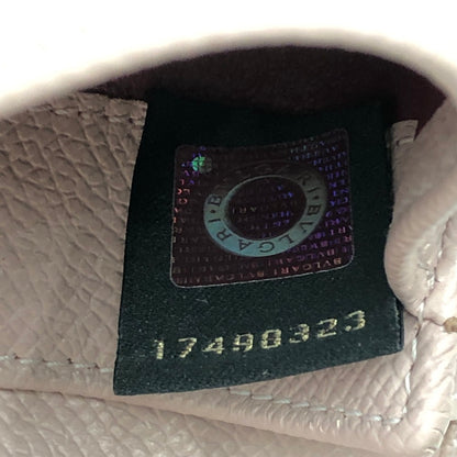 【中古品】【レディース】 BVLGARI ブルガリ BUSINSS CARD HOLDER WITH CLIP 30421 ビジネス カードホルダー ウィズ クリップ カードケース 名刺入れ 財布 服飾雑貨 181-250806-KS-32-tei カラー：light pink 万代Net店