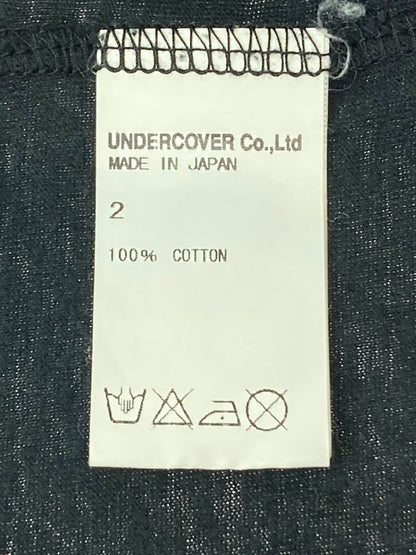 【中古品】【メンズ】 UNDERCOVERISM アンダーカバーイズム UNDERCOVERISM SUPERMAN LOGO T-SHIRT アンダーカバイズム スーパーマン ロゴTシャツ 半袖トップス 140-240207-me-14-min サイズ：2 カラー：ブラック 万代Net店