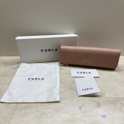 【中古品】【レディース】 FURLA フルラ CLASSIC XL BIFOLD 二つ折りロングウォレット 長財布 200-250705-cn-3-min カラー：スモーキーピンク系 万代Net店