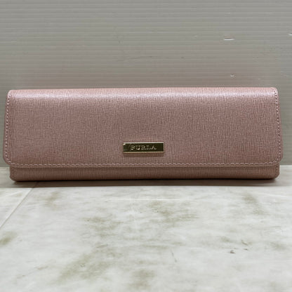 【中古品】【レディース】 FURLA フルラ CLASSIC XL BIFOLD 二つ折りロングウォレット 長財布 200-250705-cn-3-min カラー：スモーキーピンク系 万代Net店