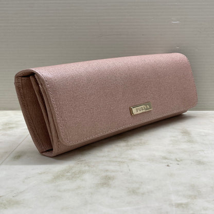 【中古品】【レディース】 FURLA フルラ CLASSIC XL BIFOLD 二つ折りロングウォレット 長財布 200-250705-cn-3-min カラー：スモーキーピンク系 万代Net店