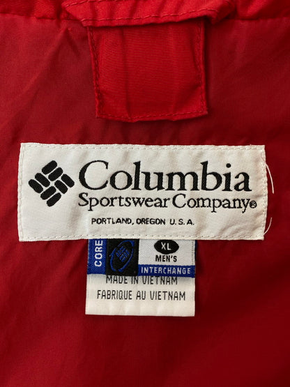 【中古品】【メンズ】 Columbia コロンビア NYLON JACKET ナイロンジャケット 144-241011-cn-15-min サイズ：XL カラー：レッド/グレー系 万代Net店