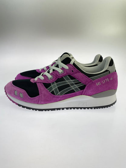 【中古美品】【メンズ/レディース】 asics アシックス × AWAKE NY アウェイクニューヨーク GEL-LYTE lll OG MAGENTA 1201A568-001 ゲルライト3 スニーカー メンズ 靴 シューズ 162-250728-em-28-min サイズ：28cm カラー：ブラック/パープル 万代Net店