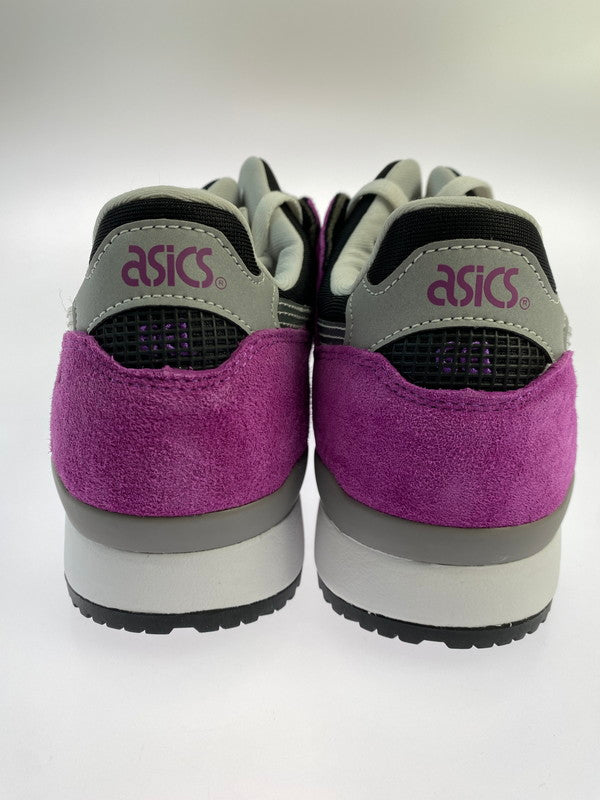 【中古美品】【メンズ/レディース】 asics アシックス × AWAKE NY アウェイクニューヨーク GEL-LYTE lll OG MAGENTA 1201A568-001 ゲルライト3 スニーカー メンズ 靴 シューズ 162-250728-em-28-min サイズ：28cm カラー：ブラック/パープル 万代Net店
