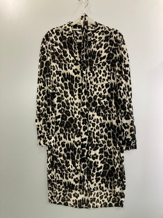 【中古品】【レディース】  DIANEVONFURSTENBERG ダイアンフォンファステンバーグ レオパード柄シルク混 ワンピース 170-241122-yn-02-min サイズ：4 カラー：レオパード 万代Net店