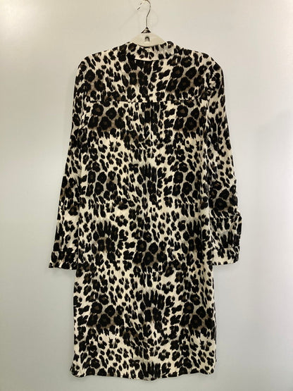 【中古品】【レディース】  DIANEVONFURSTENBERG ダイアンフォンファステンバーグ レオパード柄シルク混 ワンピース 170-241122-yn-02-min サイズ：4 カラー：レオパード 万代Net店